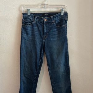 Dark blush wash J Brand jeans
